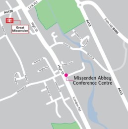 Missenden Abbey Map