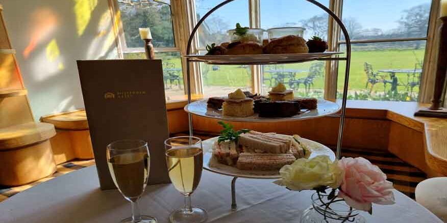 Sparkling afternoon tea